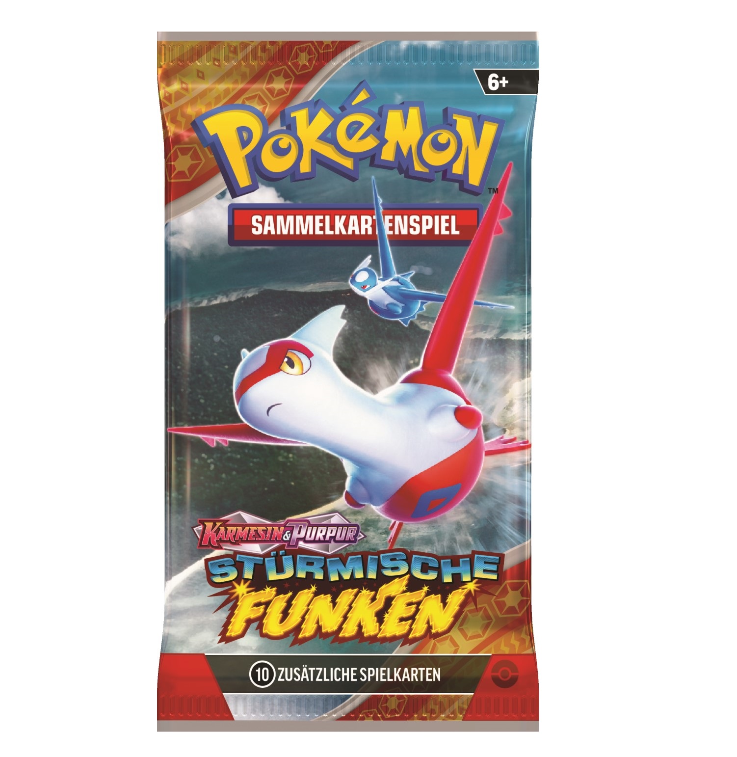 Pokemon KP08 Stürmische Funken Einzel Booster (Deutsch)