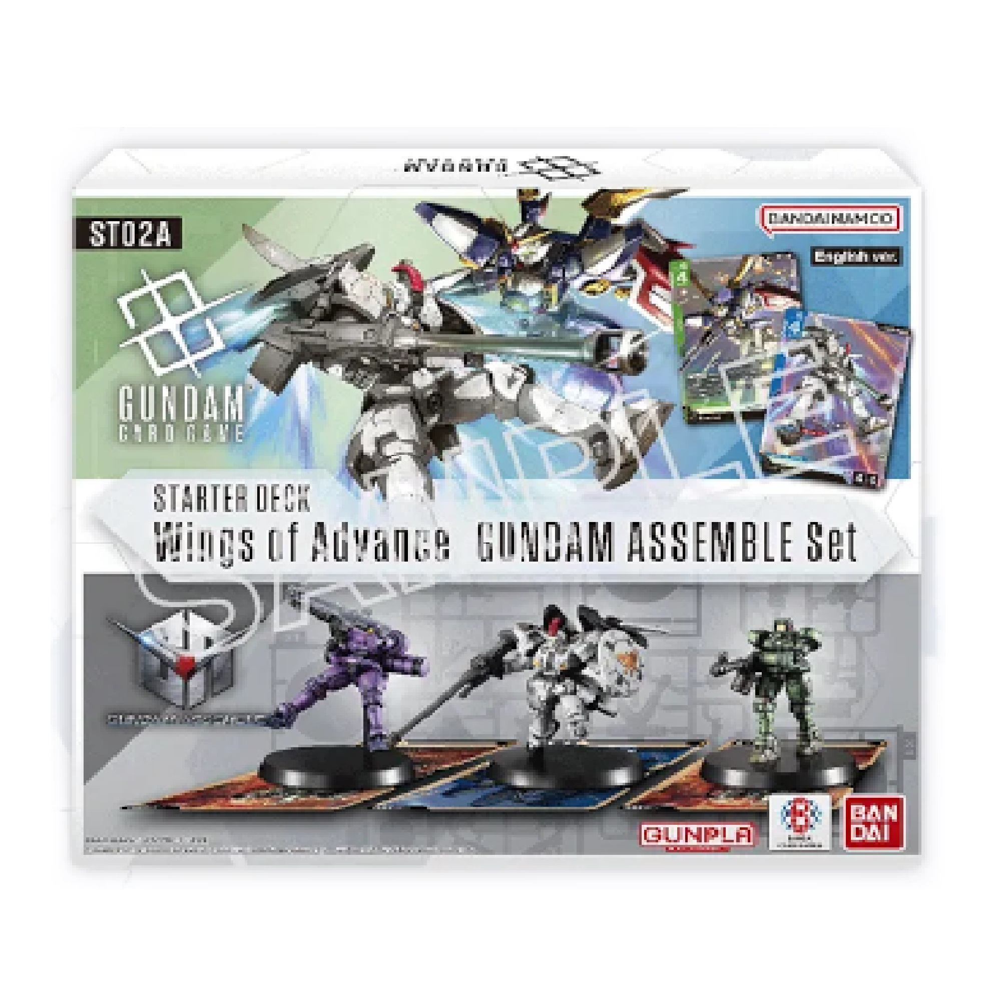 Gundam ST02A Wings of Advance - Gundam Assemble Starter Set (Englisch)