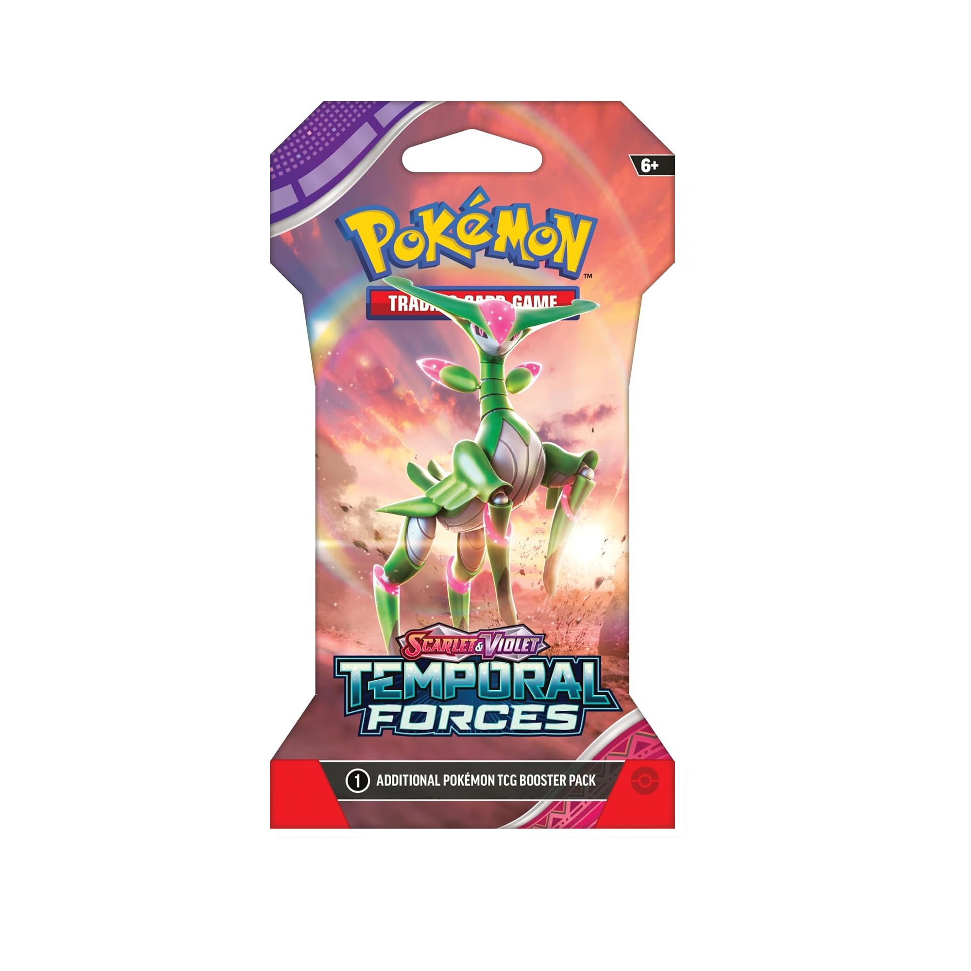Pokemon Karmesin & Purpur - Gewalten der Zeit - Sleeved Booster (Englisch)