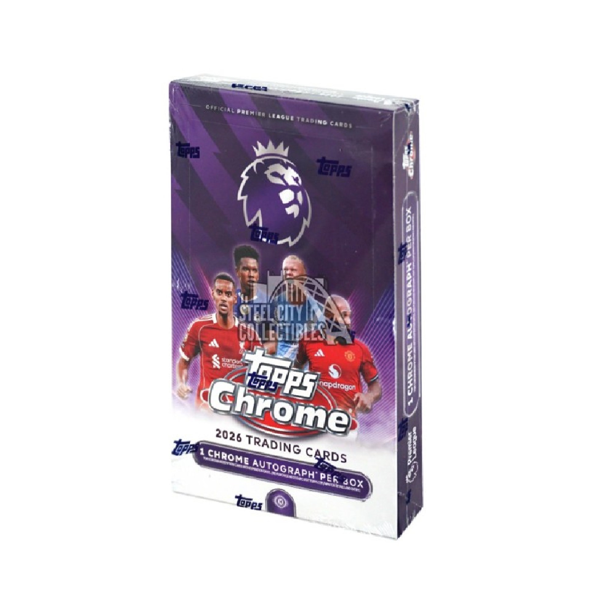 Topps 2025-26 Premier League Chrome Hobby Box