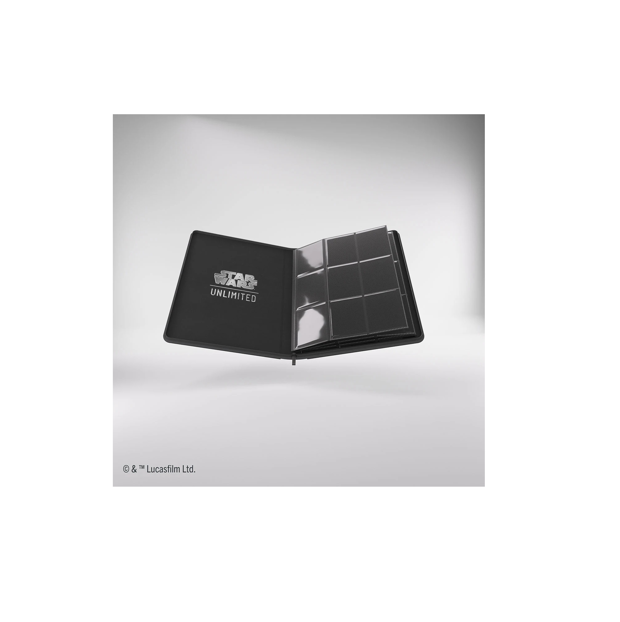 Star Wars Unlimited Zip-Up Album 18-Pocket - Black