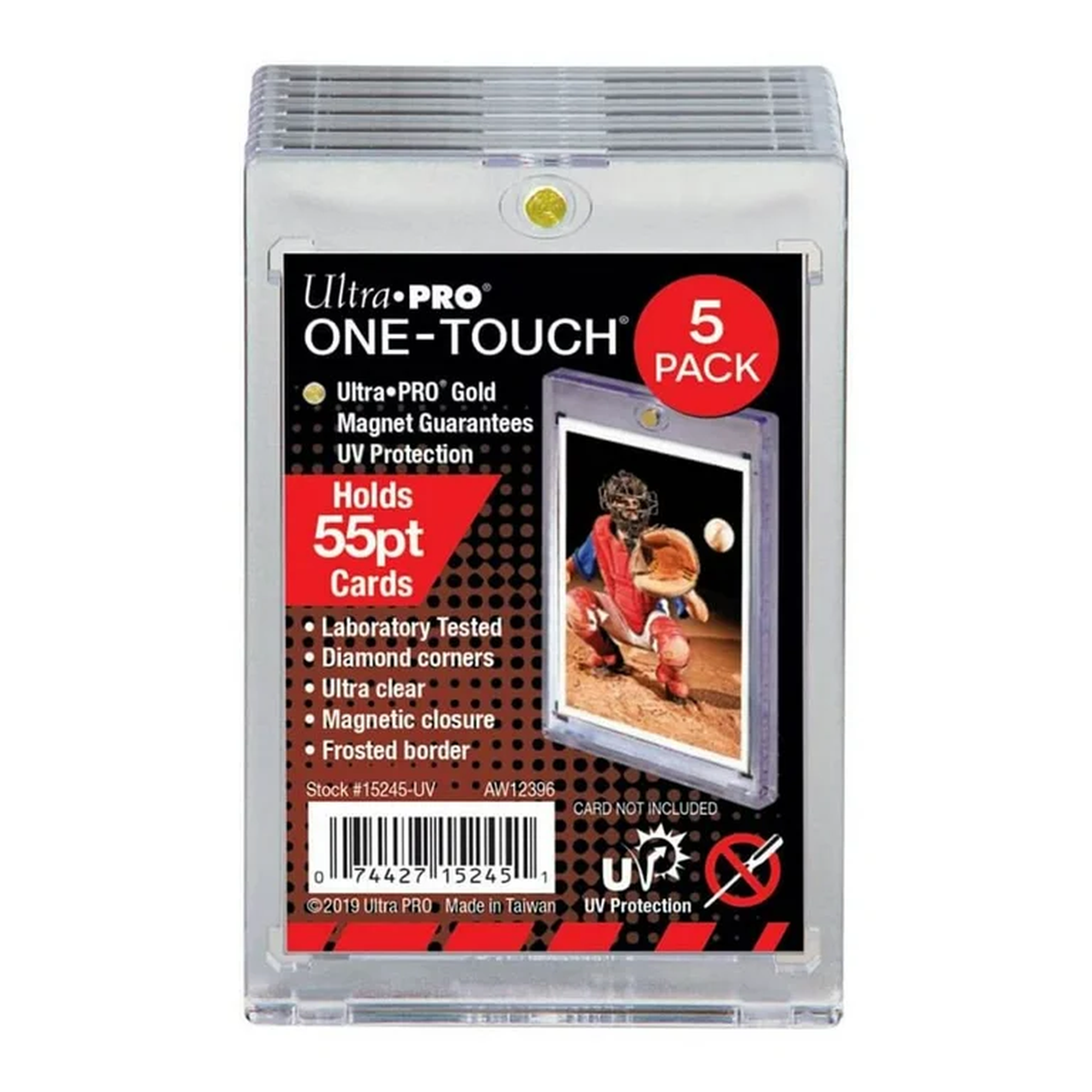 Ultra PRO 55PT UV One Touch Magnetic Holder 5er Pack