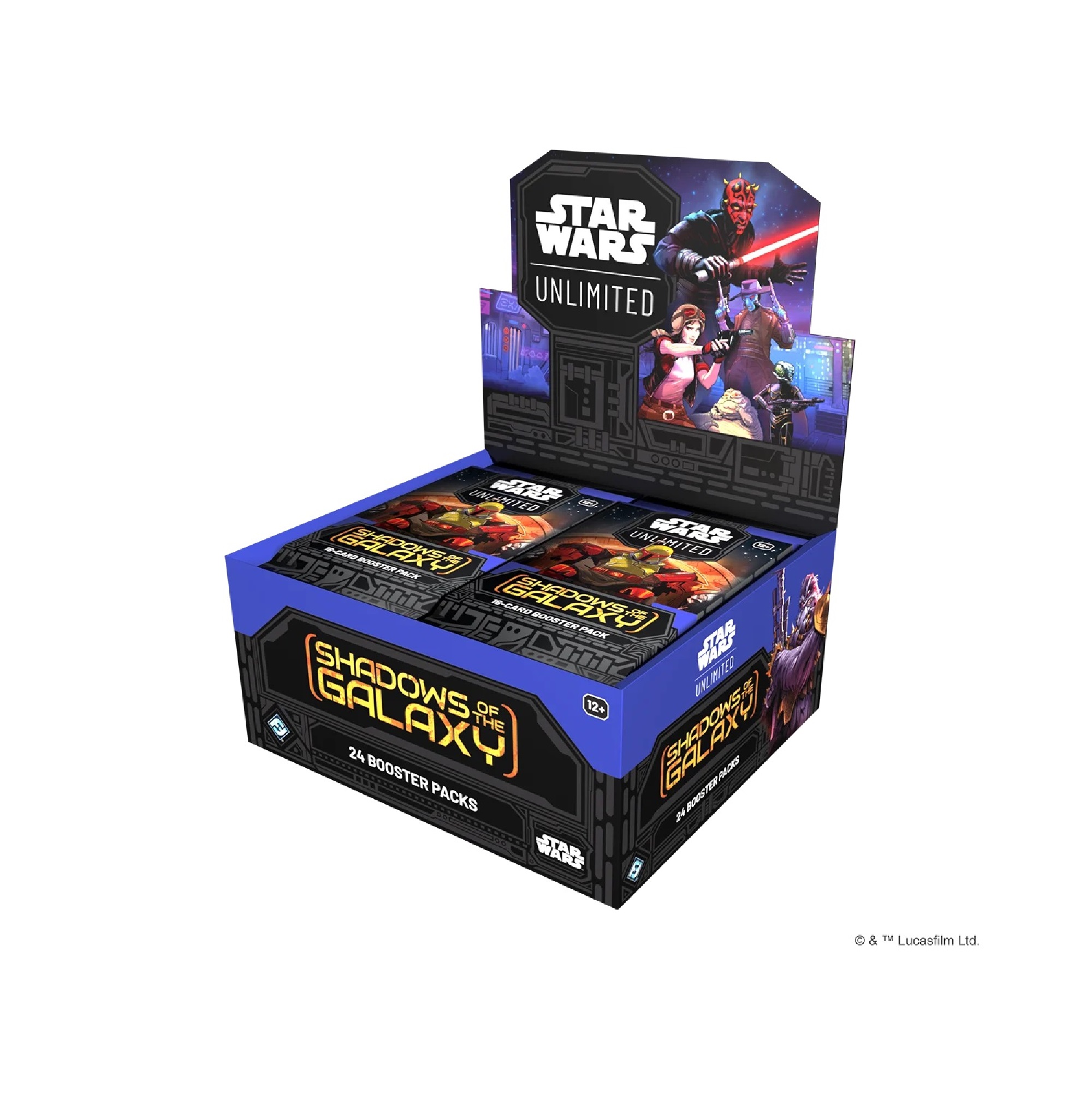 Star Wars Unlimited - Schatten der Galaxy Display (Englisch)