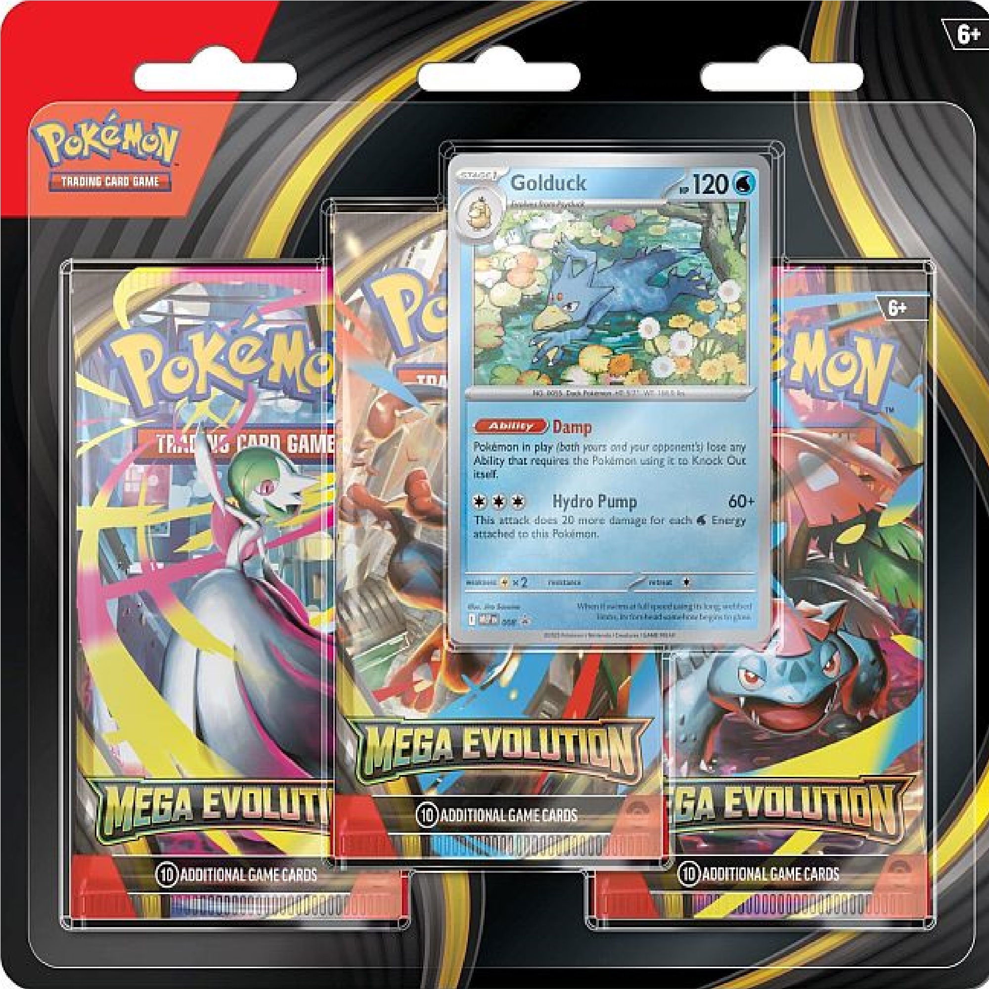 Pokemon Mega Evolution 3er Blister (Englisch)