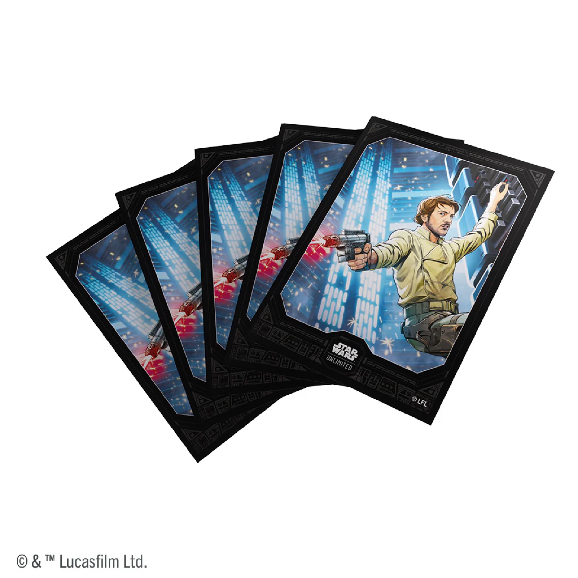 Star Wars Unlimited Premium Art Sleeves - Cassian Andor