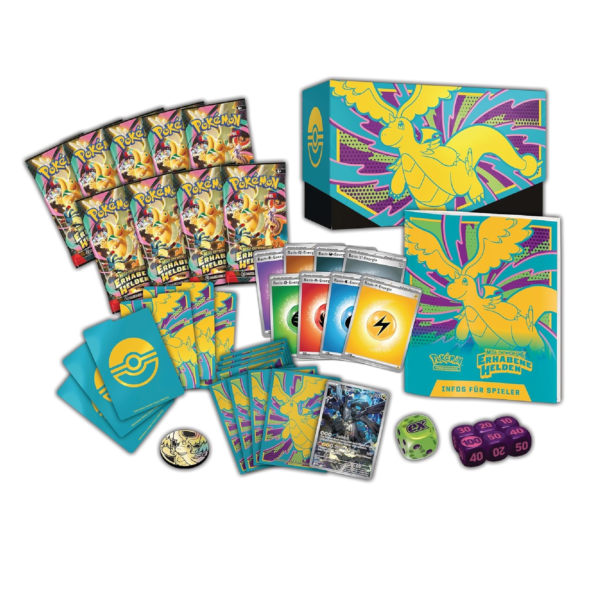 Pokemon - Mega Evolution - Erhabene Helden Elite Trainer Box (Deutsch)