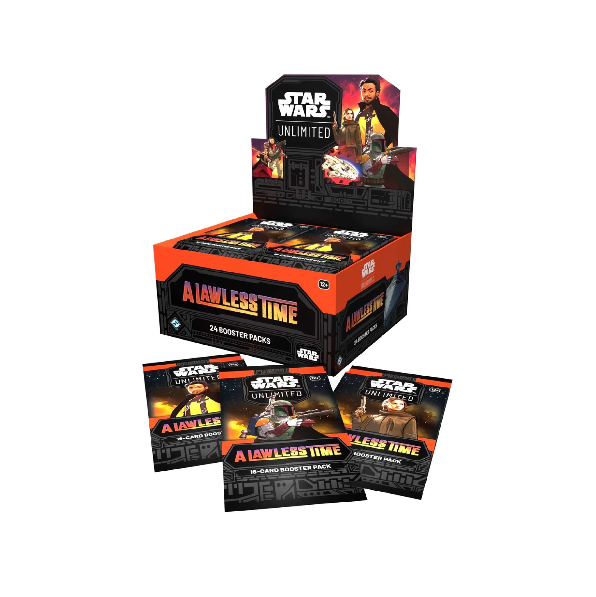 Star Wars Unlimited – A Lawless Time Display (Englisch)