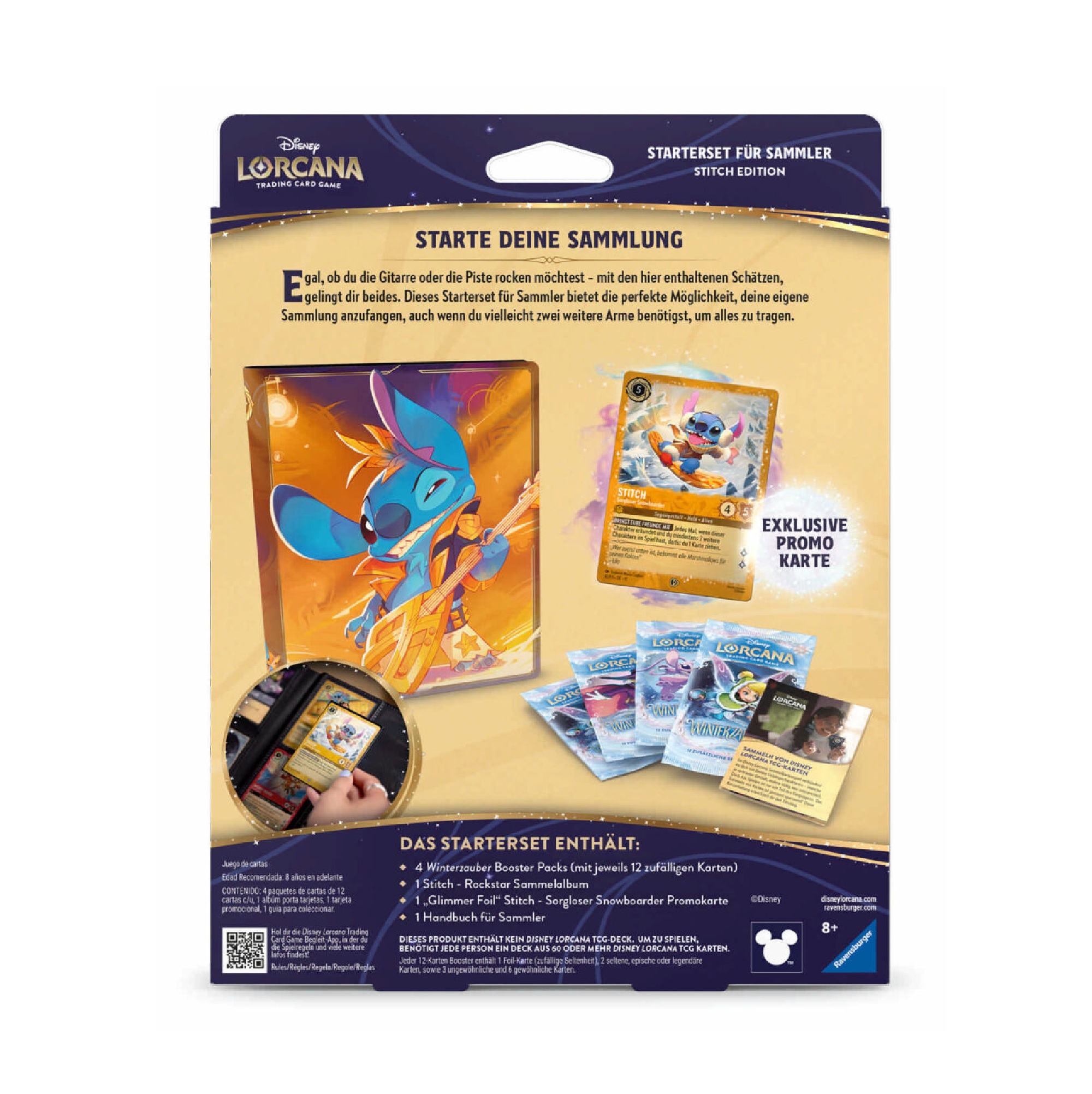 Disney Lorcana - Winterzauber - Starterset - Stitch Edition (Deutsch)