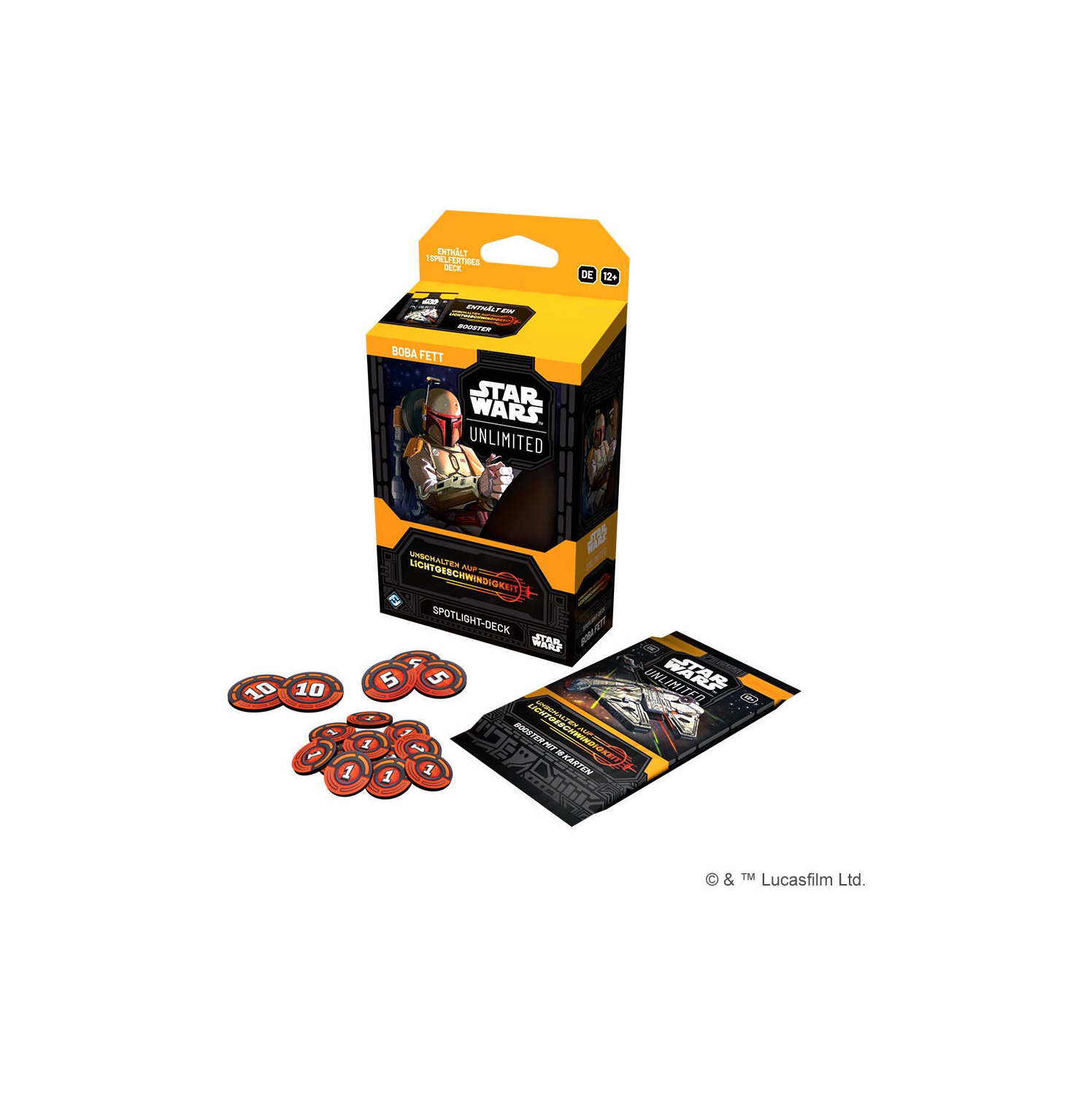 Umschalten auf Lichtgeschwindigkeit - Deck Boba Fett (Deutsch)