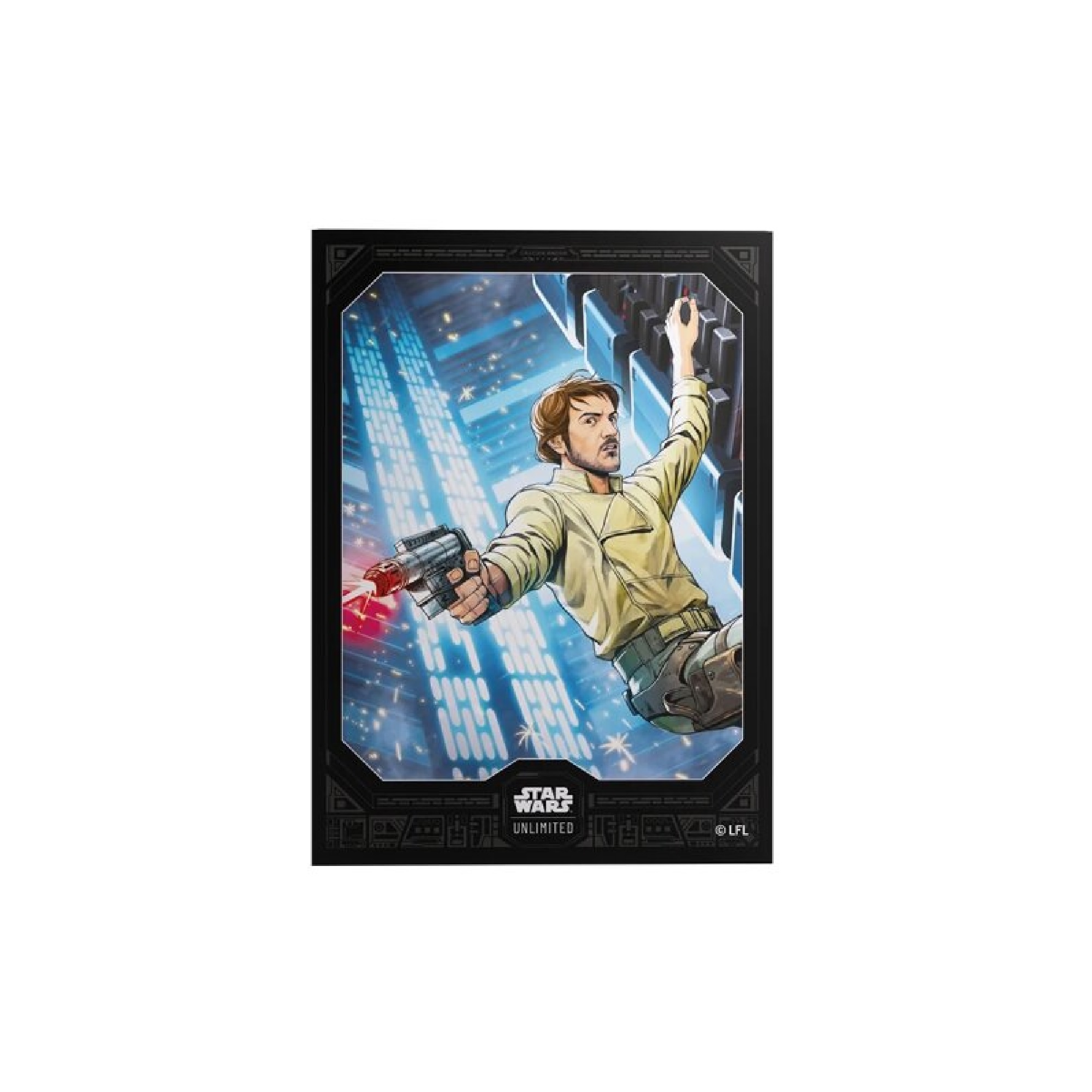 Star Wars Unlimited Premium Art Sleeves - Cassian Andor