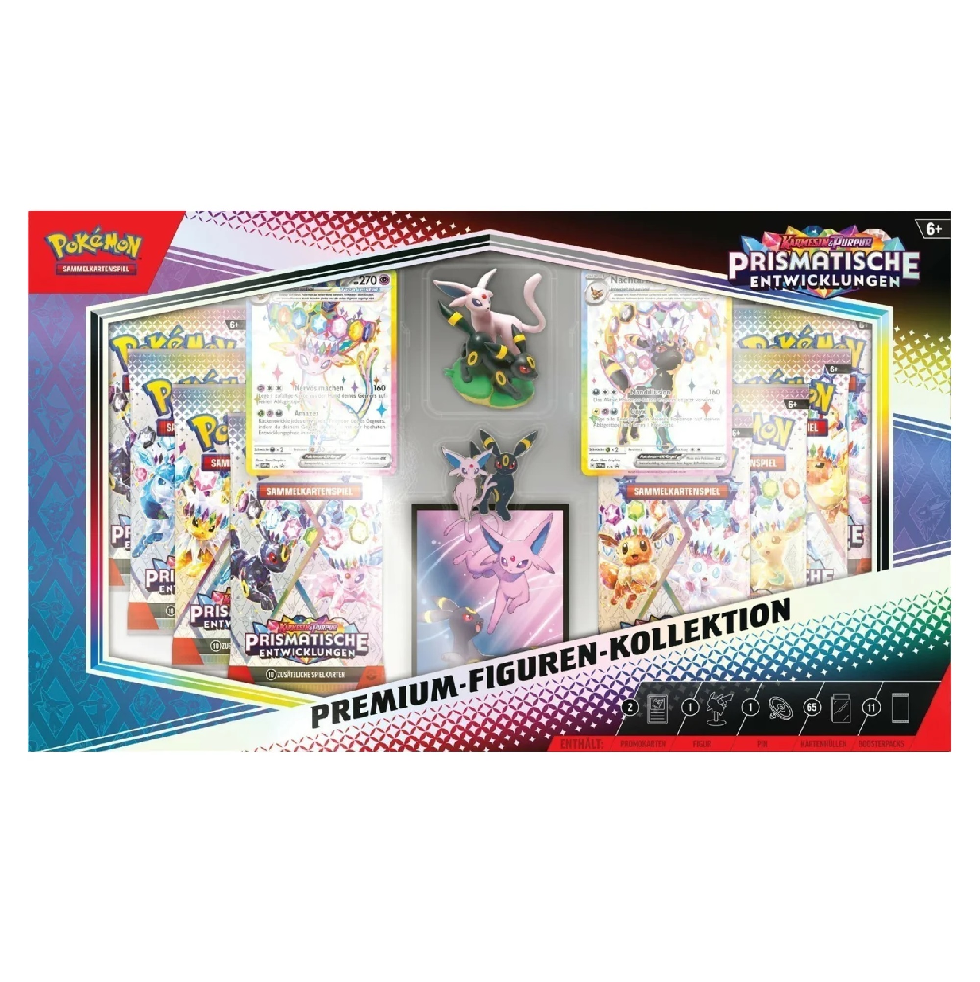 Pokemon KP08.5 Prismatische Entwicklungen Premium-Figuren-Kollektion