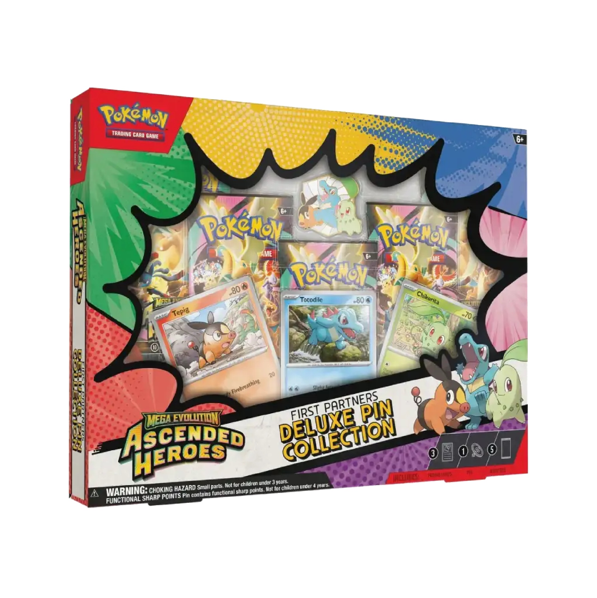 Pokemon - Mega Evolution - Ascended Heroes - Deluxe Pin Collection (Englisch)