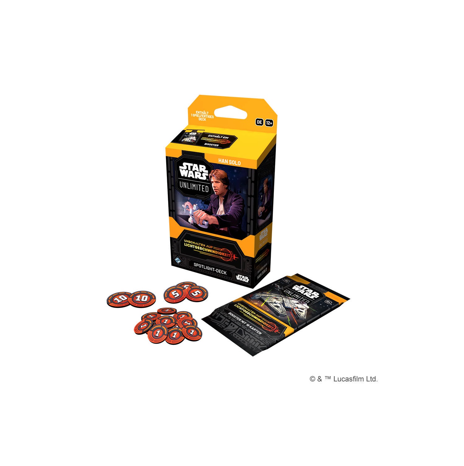Umschalten auf Lichtgeschwindigkeit - Deck Han Solo (Deutsch)