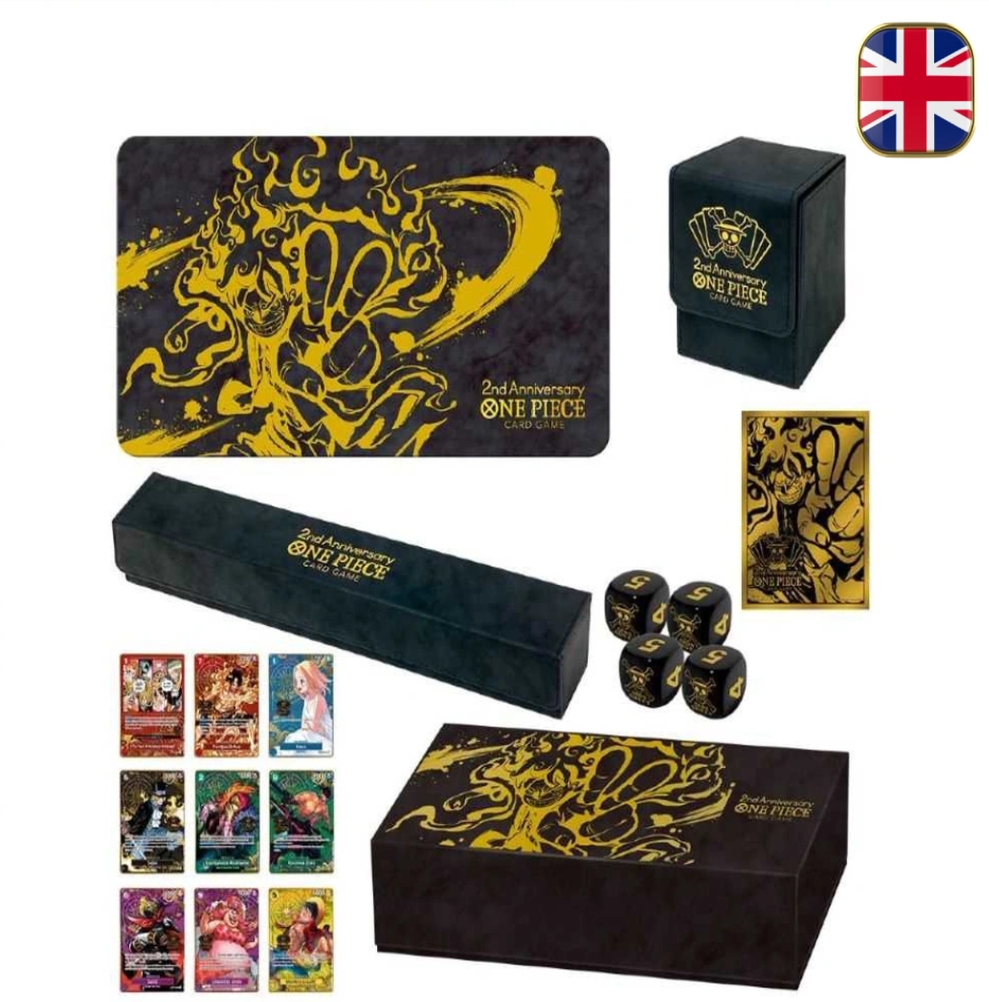 One Piece Card Game Japanese 2nd Anniversary Set Englisch