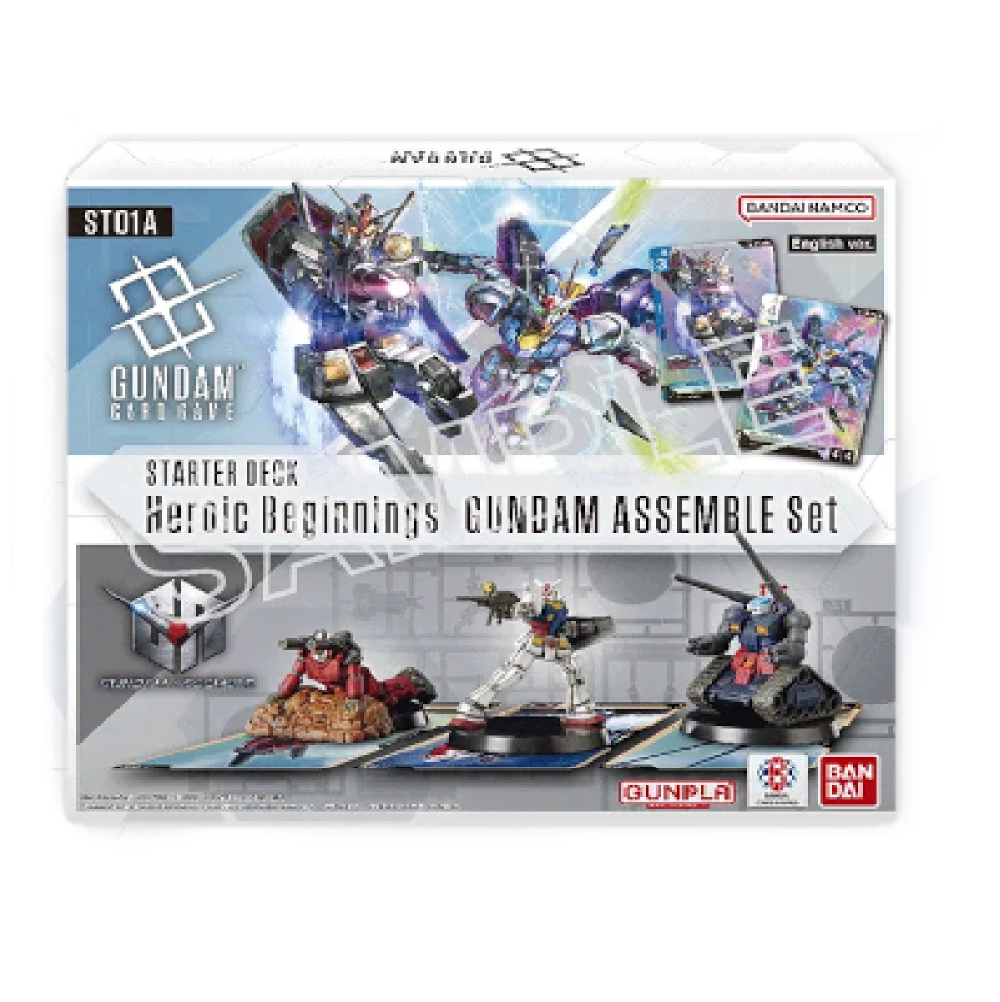 Gundam ST01A Heroic Beginnings - Gundam Assemble Starter Set (Englisch)